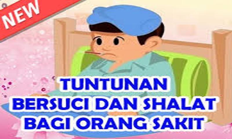 Gambar Tata Cara Shalat Orang Sakit