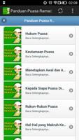 Panduan Puasa Ramadhan تصوير الشاشة 1
