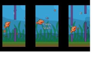 Flappy Splash capture d'écran 1