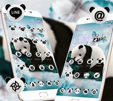 Cute Natural Panda Theme screenshot 2