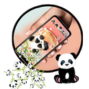Tema lindo de Panda Gravity APK