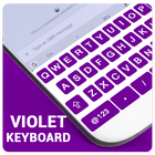 Flash Fast Violet Keyboard Theme - Input Method icône