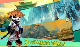 Temple Panda Ninja Adventure اسکرین شاٹ 2