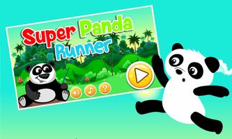 Poster Super Panda Runner Adventure