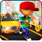 High School Bus Rush - Runner Kid Game ไอคอน