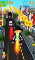 High School Bus Rush - Runner Kid Game syot layar 1