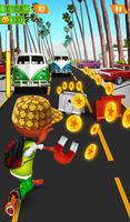 High School Bus Rush - Runner Kid Game syot layar 2