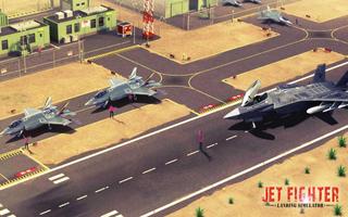 Jet Fighter Flight Landing Sim screenshot 2