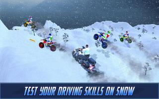 Offroad Snow Bike Simulation - A Moto Racing Game capture d'écran 1