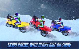 Offroad Snow Bike Simulation - A Moto Racing Game screenshot 2