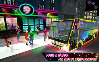 Party Bus Driver 2018: Simulator Ramp Bus Affiche