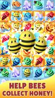 برنامه‌نما Honey Bee Mania: Brilliant Puzzles عکس از صفحه