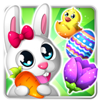 Easter Bunny Swipe: Egg Game آئیکن