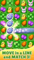 Easter Bunny Swipe: Egg Game الملصق