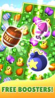 برنامه‌نما Easter Bunny Swipe: Egg Game عکس از صفحه