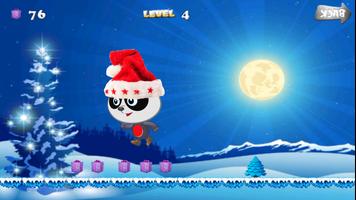 Super Panda Run Christmas اسکرین شاٹ 2