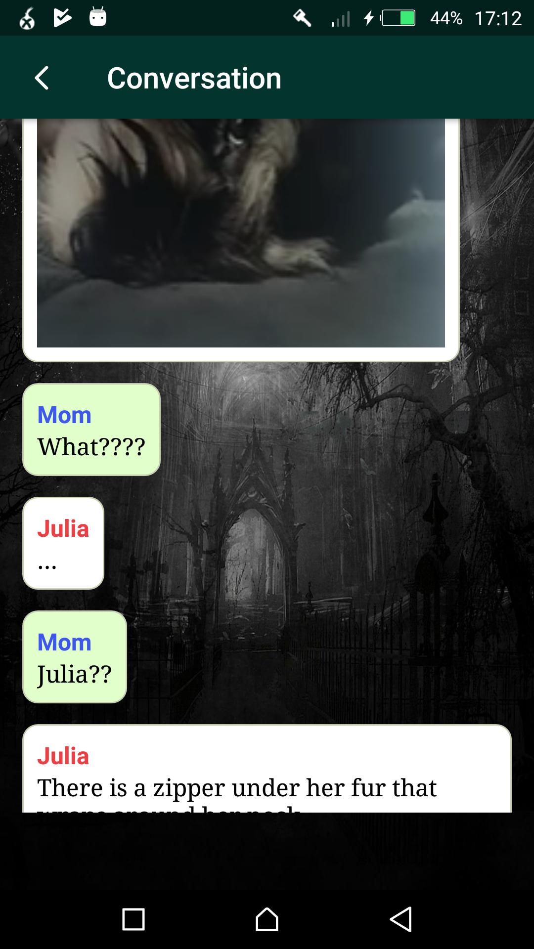 scary text messages