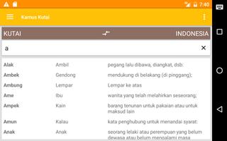 3 Schermata Kamus Bahasa Kutai