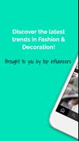 TRENDY, the latest trends in Fashion & Decoration. পোস্টার