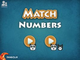 Match Game - Numbers Cartaz