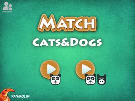 Match Game - Dogs & Cats Poster