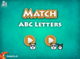 Match Game - ABC Letters-poster