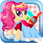 Coloring Pony Games ไอคอน