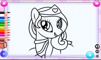 Coloring Pony Games screenshot 2