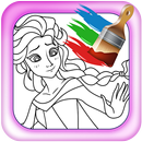Coloring Princess Elsa Games APK