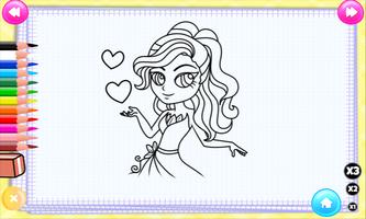 Rapunzel Coloring Book screenshot 1