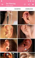 DIY Ear Piercing Ideas الملصق