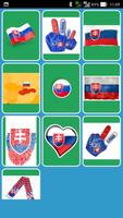 Slovakia 3D Flag Wallpaper capture d'écran 2