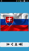 Slovakia 3D Flag Wallpaper capture d'écran 3