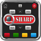 Remote Control For Sharp Tv 📺 أيقونة