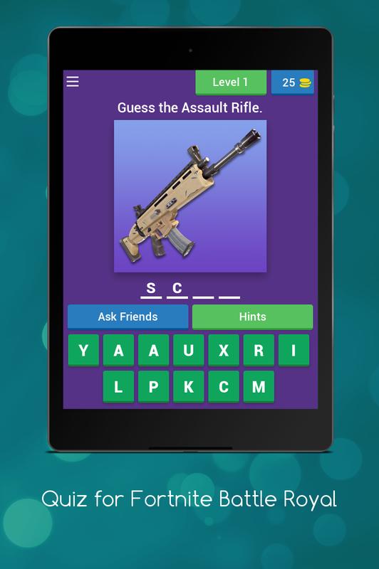 Quiz for Fortnite Battle Royale (Unofficial)安卓下载，安卓版APK | 免费下载 - 532 x 800 jpeg 33kB
