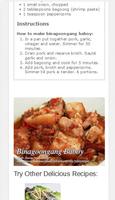 Panlasang Pinoy Meaty Recipes स्क्रीनशॉट 2