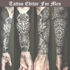 Tattoo Editor For Men icône