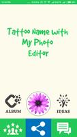 Tattoo Editor With My Name الملصق