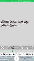 Tattoo Editor With My Name تصوير الشاشة 2