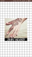 Learn How To Draw Mehndi постер