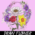 Learn How To Draw Flower آئیکن