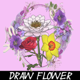 Learn How To Draw Flower 아이콘