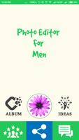 Photo Editor For Men & Boy poster