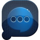 Easy SMS Blue Technology Theme icono