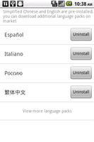 Easy SMS Spanish language capture d'écran 1