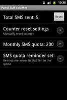 Easy SMS counter plugin Affiche