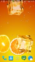 Orange juice live wallpapers poster
