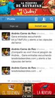 Maquina de retratar de Andres screenshot 1