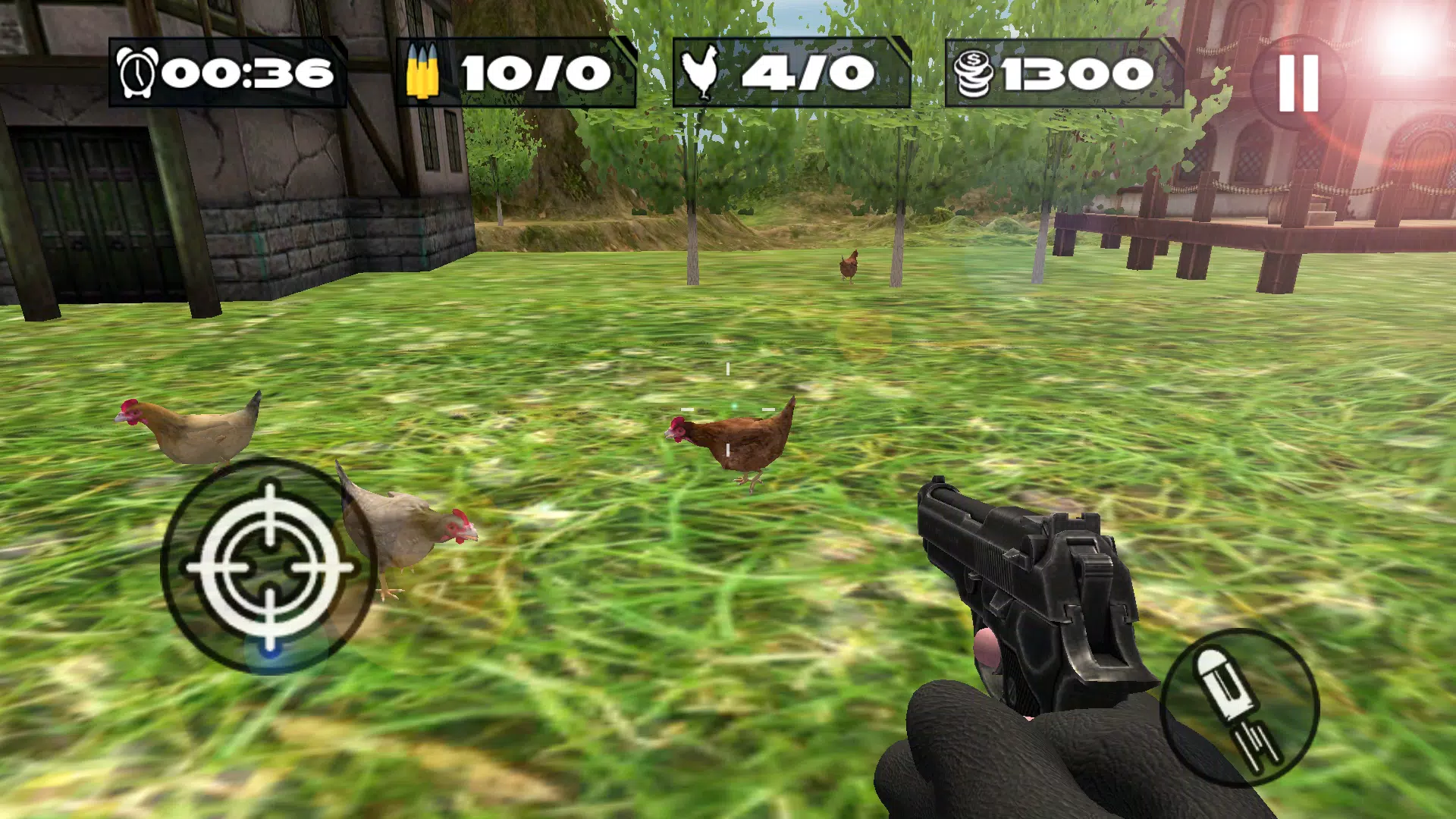 Download do APK de tiro de galinha 3d para Android