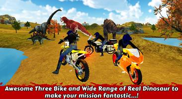 Jurassic Dinosaur Bike Racing-poster